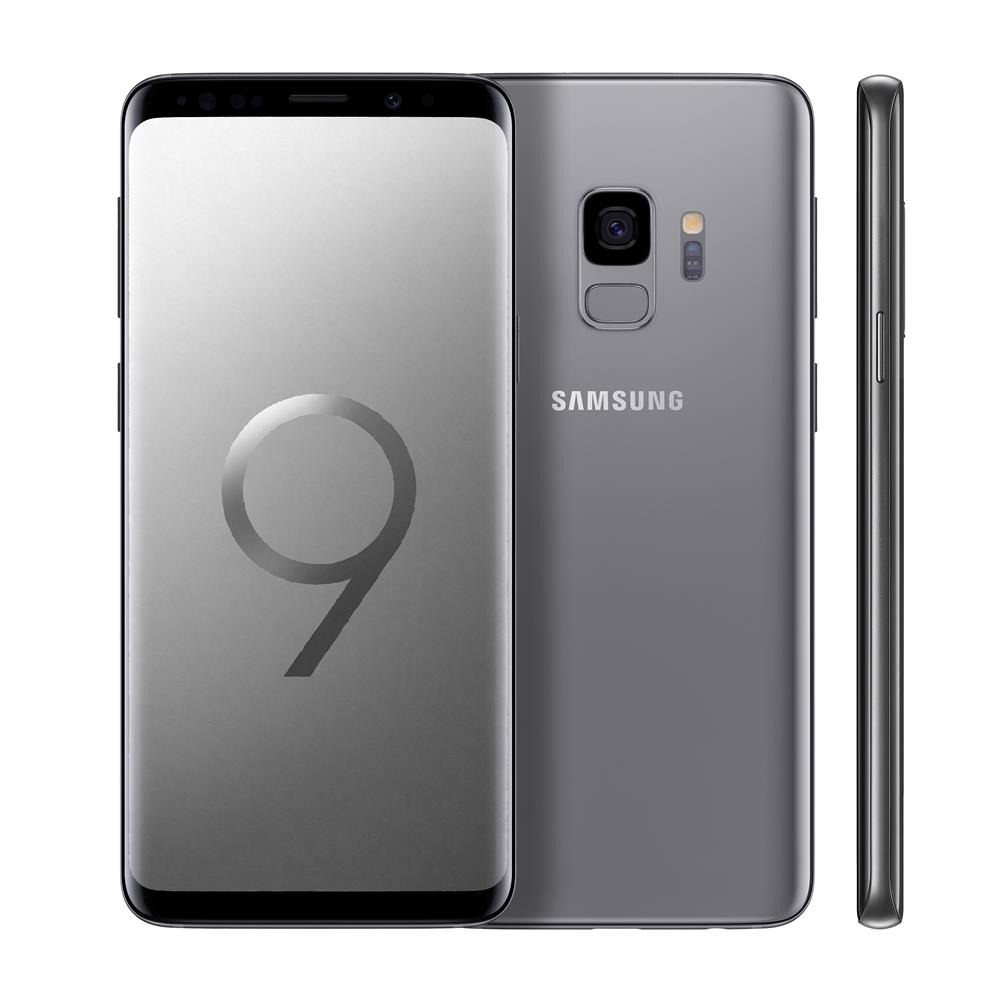 Smartphone Samsung Galaxy S9 Cinza Dual Chip, Android 8.0, Câmera 12MP, 4GB RAM e Processador Octa-Core, 128GB, Cinza, Tela Infinita de 5,8"