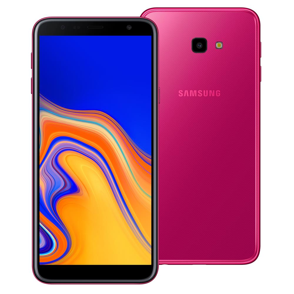 Smartphone Samsung Galaxy J4+Rosa 32GB, Tela infinita de 6", Câmera