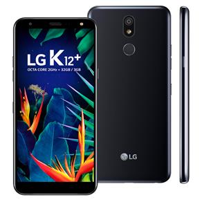 Smartphone LG K12+ Preto 32GB, Tela 5.7", Dual ...
