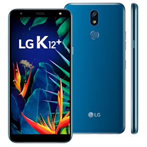 Smartphone LG K12+ Azul 32GB, Tela 5.7", Dual C...