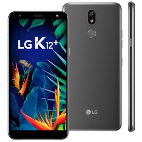Smartphone LG K12+ Platinum 32GB, Tela 5.7", Du...