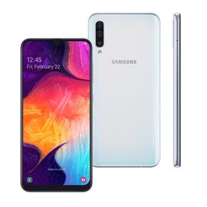 Smartphone Samsung Galaxy A50 Branco 64GB, Tela...