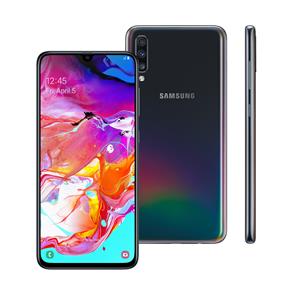 Smartphone Samsung Galaxy A70 Preto 128GB, Tela...