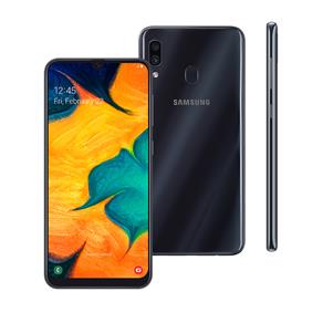 Smartphone Samsung Galaxy A30 Preto 64GB, Tela ...