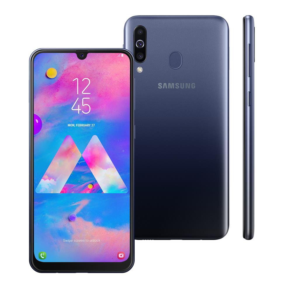 Smartphone Samsung Galaxy M21 - Azul Smartphone Samsung Galaxy M21 - Azul