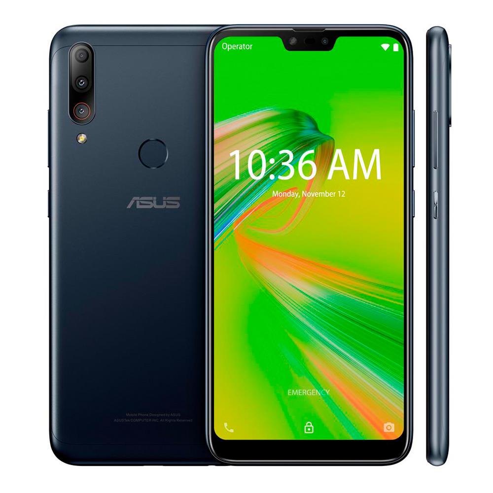 Smartphone Asus ZenFone Max Shot ZB634KL Preto 32GB, Tela 6.2", Dual Chip, Câmera Traseira Tripla, Android 8.1, Processador Octa Core e 3GB RAM