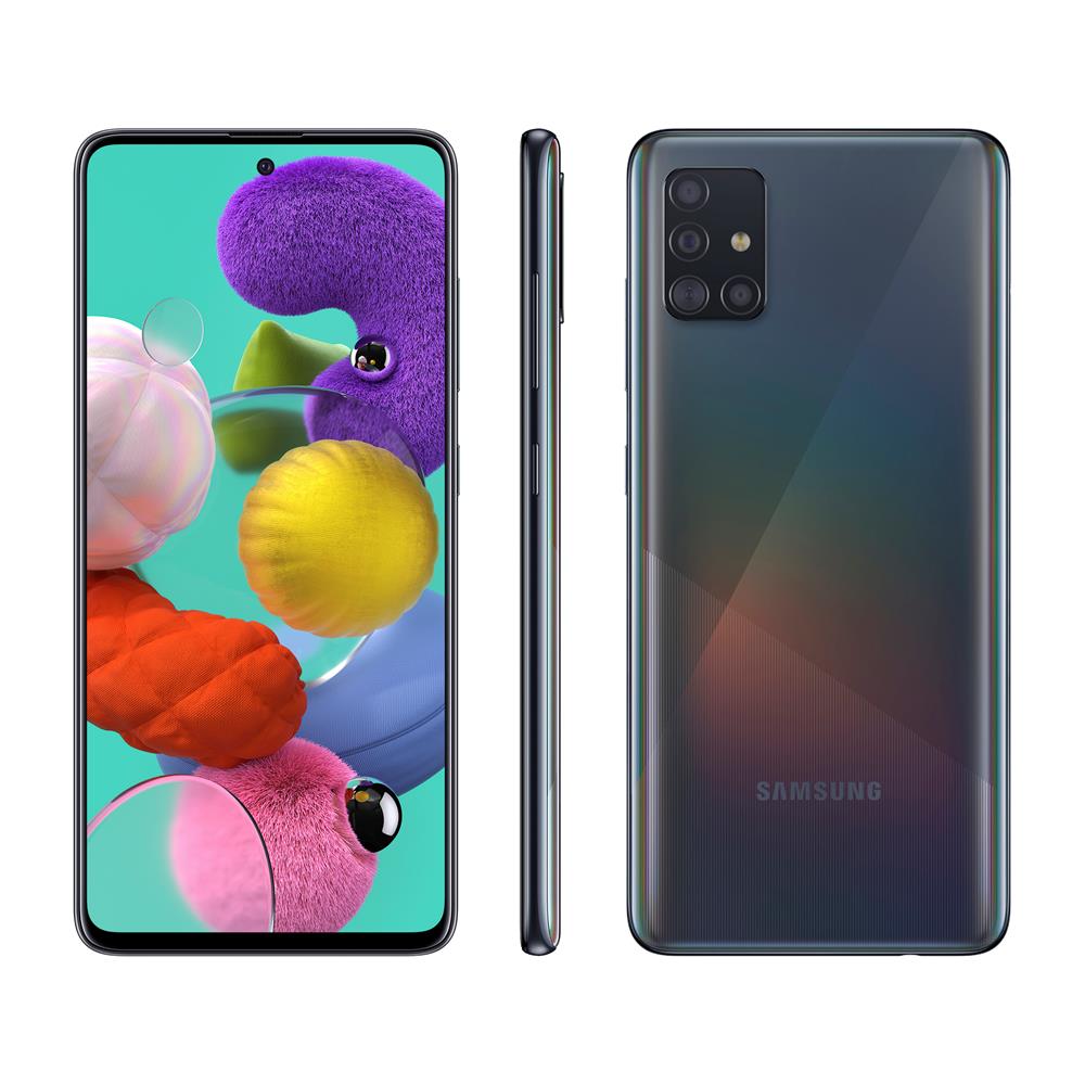 Smartphone Samsung Galaxy A51 Preto 128GB, Tela Infinita de 6.5", Câmera  Traseira Quádrupla, Leitor Digital na Tela, Android e Processador Octa-Core  - Android | Extra | 13115938