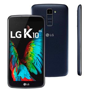 Smartphone LG K10 TV Índigo com 16GB, Dual Chip...