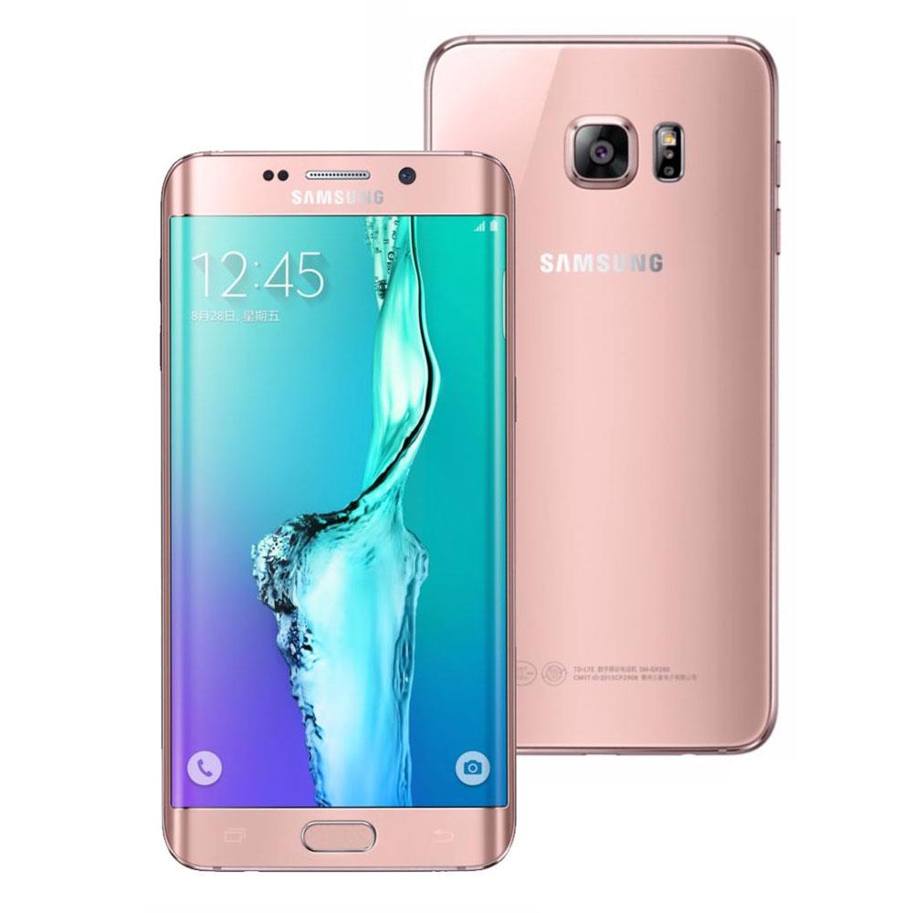 smartphone desbloqueado samsung galaxy s6 edge sm g925i rose com 32gb tela de 5 1 android 5 0 4g camera 16mp e processador octa core 7418609