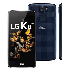 Smartphone LG K8 Índigo com 16GB, Dual Chip, Te...