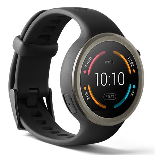 Smartwatch Motorola Moto 360 Sport com Tela de 1,37", Bluetooth, WiFi