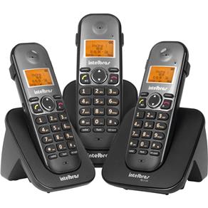 Telefone sem Fio Intelbras TS 5123 com Display ...