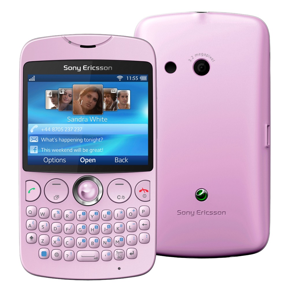 Celular Desbloqueado Sony TXT CK13I Rosa QWERTY c/ Câmera ... Sony Ericsson CK13i TXT Crni, cijena Hrvatska | Online ...