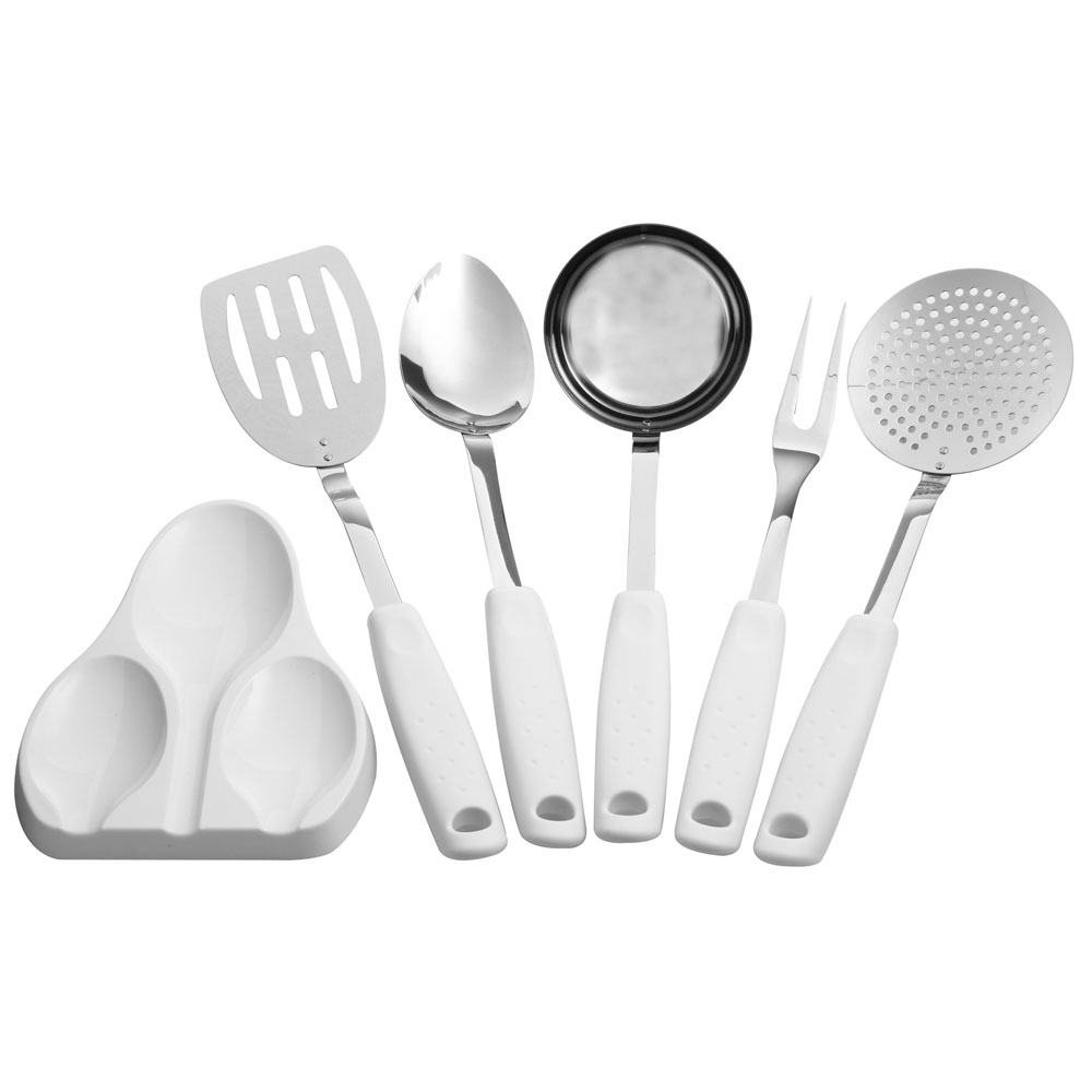 Conjunto De Utens Lios Tramontina Utilit C 6 Pe As Branco Conjunto De Utens Lios Tramontina Utilit C 6 Pe As Branco