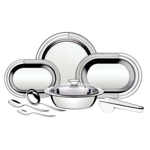 Conjunto de Baixelas Tramontina Ciclo Convida Inox - 8 Peças Menor preço em Conjunto de Baixelas Tramontina Ciclo Convida Inox - 8 Peças