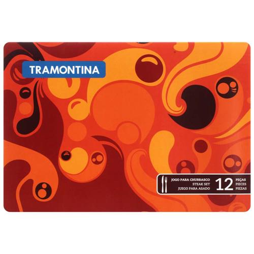 Faqueiro p/ Churrasco Tramontina Laguna 12 Peças - Inox Menor preço em Faqueiro p/ Churrasco Tramontina Laguna 12 Peças - Inox