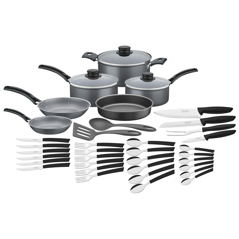 Conjunto de Panelas Tramontina Turim – 36 Peças