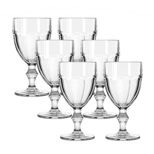 Conjunto de Taças para Água Casa Ambiente Lotus 300ml – 6 Peças