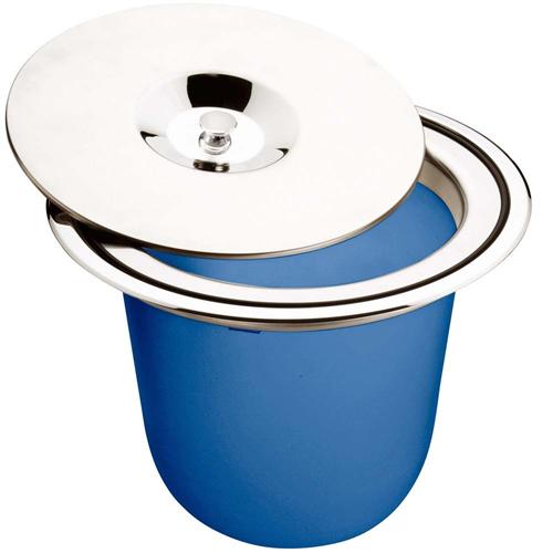 Lixeira de Embutir para Granito Tramontina com Tampa Clean em Aço Inox e Plástico - 8 L  é boa?