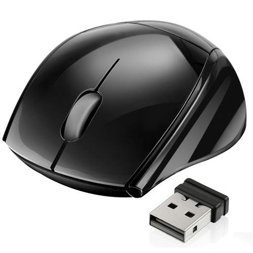Mini Mouse Óptico Multilaser MO138 Wireless - Preto Menor preço em Mini Mouse Óptico Multilaser MO138 Wireless - Preto