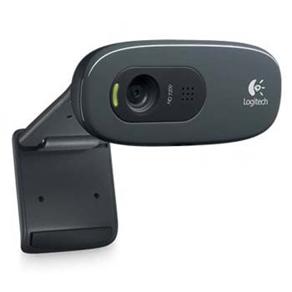 Webcam Logitech C-270 HD 3MP com Microfone Embutido - Preto Menor preço em Webcam Logitech C-270 HD 3MP com Microfone Embutido - Preto