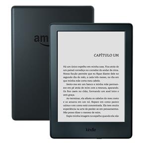 Kindle Preto com Wi-Fi, 4GB, Tela 6” de Alta De...