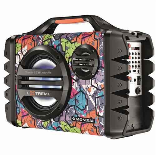 Caixa Amplificada Mondial Multi Connect Thunder VI MCO-06 com Bluetooth, Entrada USB e Rádio FM - 120W é boa?