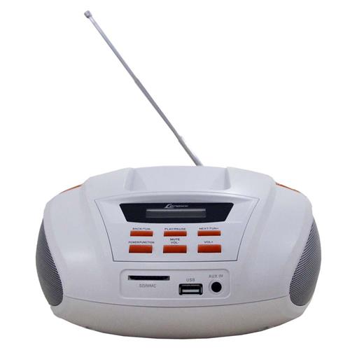 Rádio Portátil Lenoxx Boombox BD109 com Entrada USB, Entrada Auxiliar