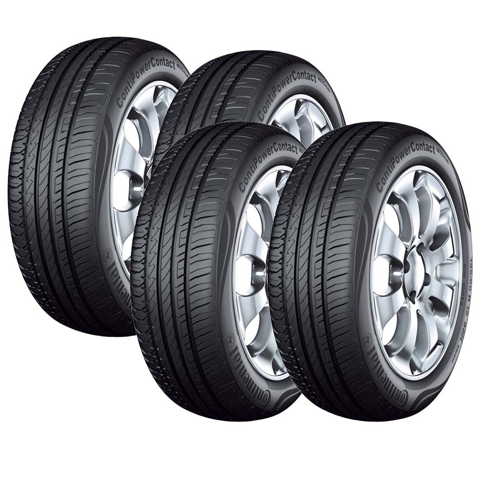 Pneu Aro 15 Continental ContiPowerContact 195 55R15 85H FR - 4 Unidades