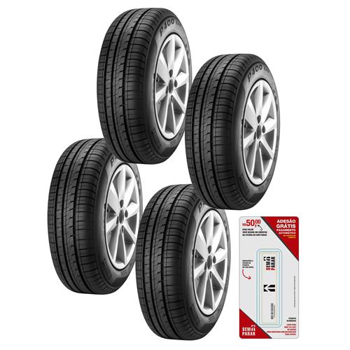 Kit de Pneus para Automóvel Pirelli 175/65 Aro 14 82T P400EVO - Preto - 4 unidades + Etiqueta Eletrônica Sem Parar com R$ 50 de Crédito é boa?