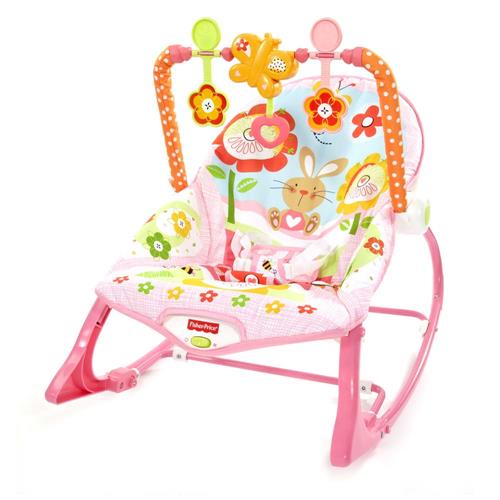 Cadeira Vibratória Fisher-Price Minha Infância Y4544 Meninas - Até 18kg - Colorida é boa?