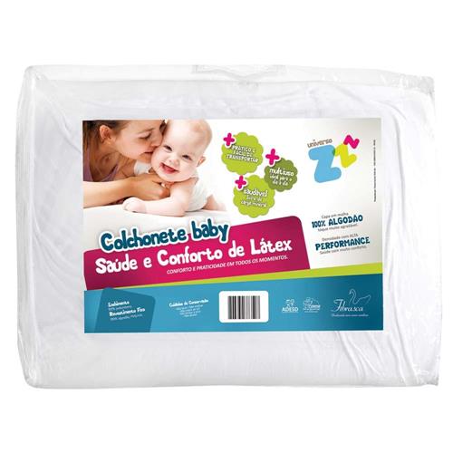 Colchonete Fibrasca para berço desmontável 78 x 113 cm Menor preço em Colchonete Fibrasca para berço desmontável 78 x 113 cm