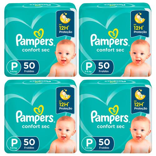 Fralda Pampers Confort Sec Mega P - Kit com 200 Unidades é boa?