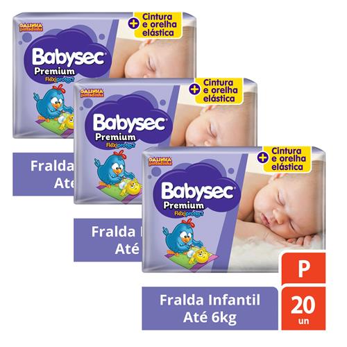 Fralda Babysec Premium Galinha Pintadinha P - Kit com 60 Unidades Menor preço em Fralda Babysec Premium Galinha Pintadinha P - Kit com 60 Unidades