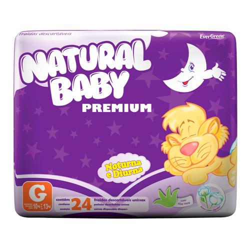 Fraldas Natural Baby Premium G - 24 Unidades é boa?