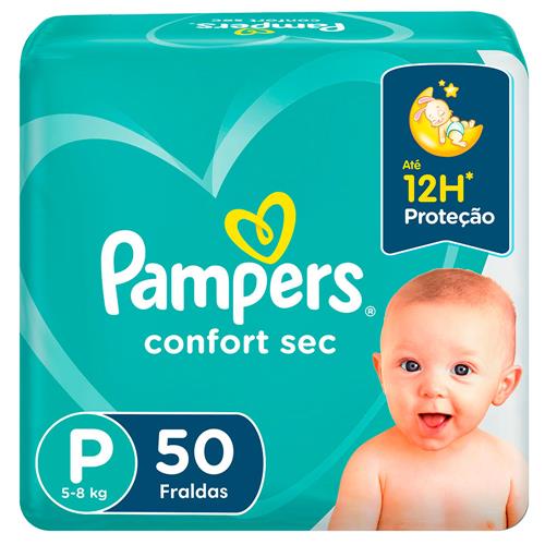 Fralda Pampers Confort Sec Mega Tamanho P - 50 Unidades é ruim? Fralda Pampers Confort Sec Mega Tamanho P - 50 Unidades é boa?