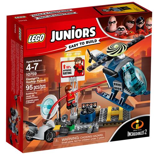 LEGO Juniors Os Incríveis 2 A Perseguição do Telhado da Sra. Incrível - 95 Peças Menor preço em LEGO Juniors Os Incríveis 2 A Perseguição do Telhado da Sra. Incrível - 95 Peças