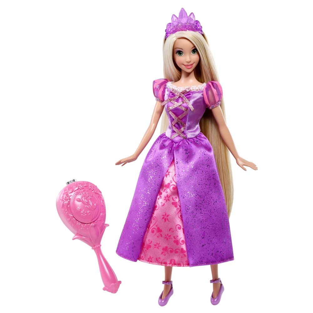 boneca rapunzel enrolados mattel