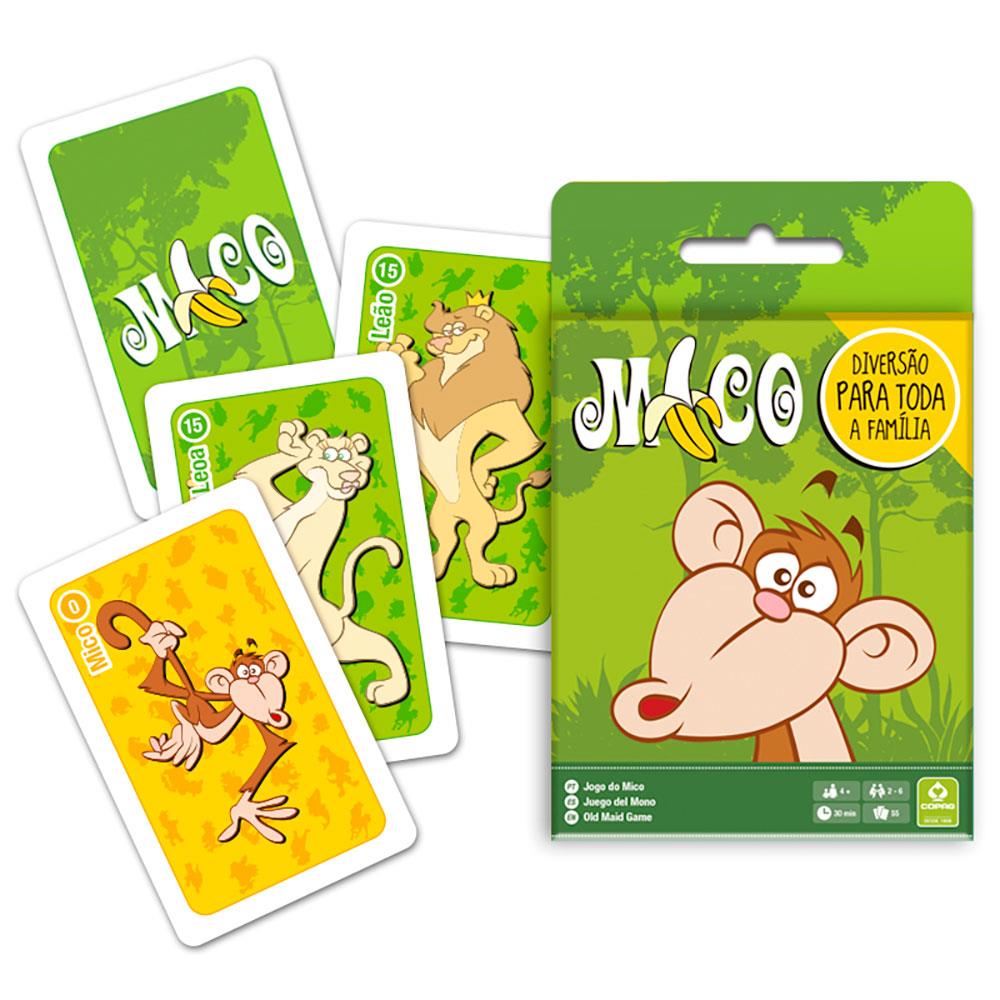 Jogo Do Mico Copag Cartonado Cartas E Domin s No Extra br