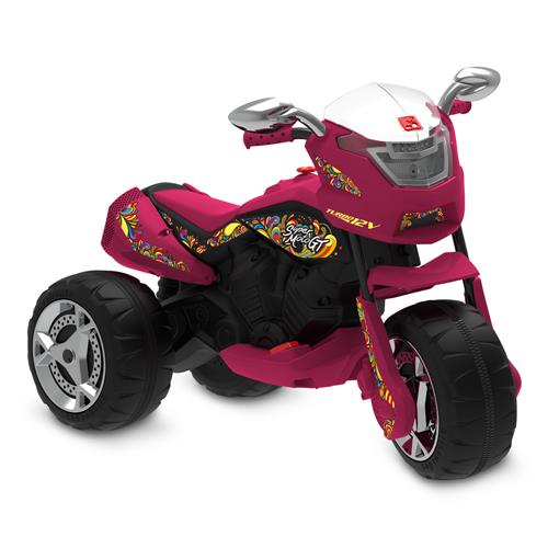 Super Moto Elétrica Bandeirante GT Turbo 12V - Rosa/Preto é boa?