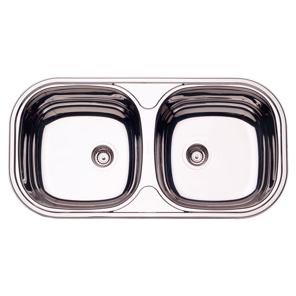 Cuba Dupla Retangular Para Cozinha Tramontina 78×40 Cm Inox Pias Cuba Dupla Retangular Para Cozinha Tramontina 78×40 Cm Inox Pias