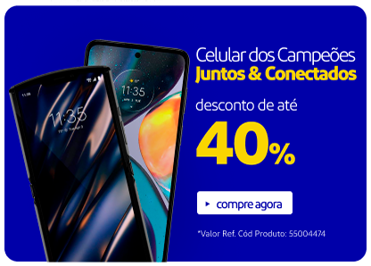 Celular dos Campeões desconto de até 40%