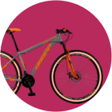 Imagem ilustrativa contendo uma bicicleta