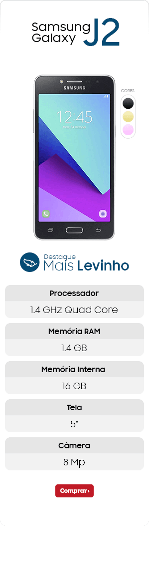 Extra - Ficha Tecnica Samsung Galaxy J2