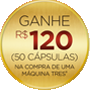 Ganhe $120: 50 Cápsulas