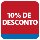 Desconto de até 10% USE: Clube