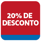 Desconto de até 20% USE: Natal