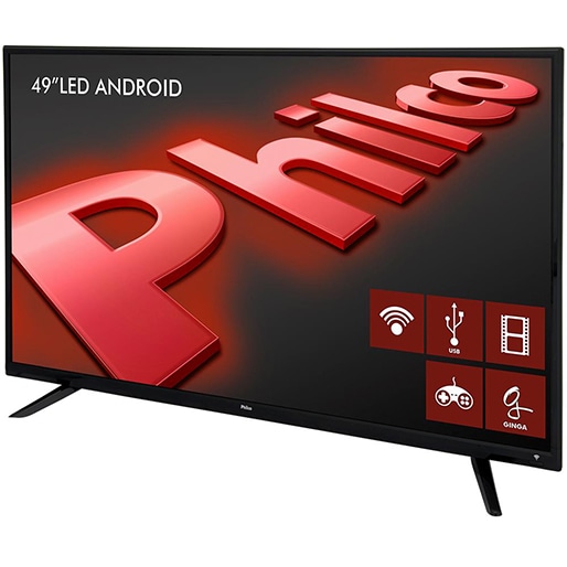 Tela LED Full HD de 49 polegadas Smart TV LED Full HD Philco PH49F30DSGWA ApToide