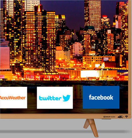 A resolução 4K significa uma turbinada na qualidade de imagem e som Smart TV Philco PTV55F61SNC resolução 4K