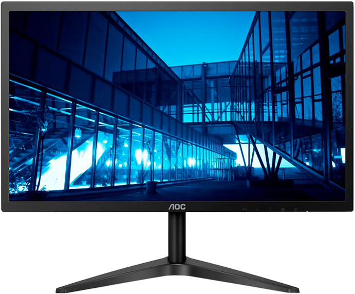 Monitor LED 21.5” AOC FULL HD com HDMI Monitor LED 21.5 polegadas AOC FULL HD